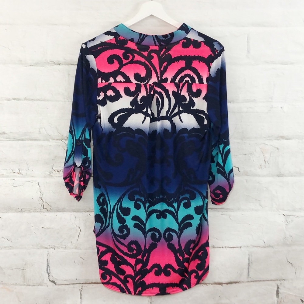 Colorful Print Top - Picture 3 of 3